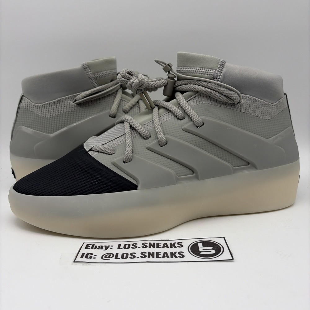 Size 13 - Fear of God Athletics x adidas I BASKETBALL Sesame Carbon (IE6188)